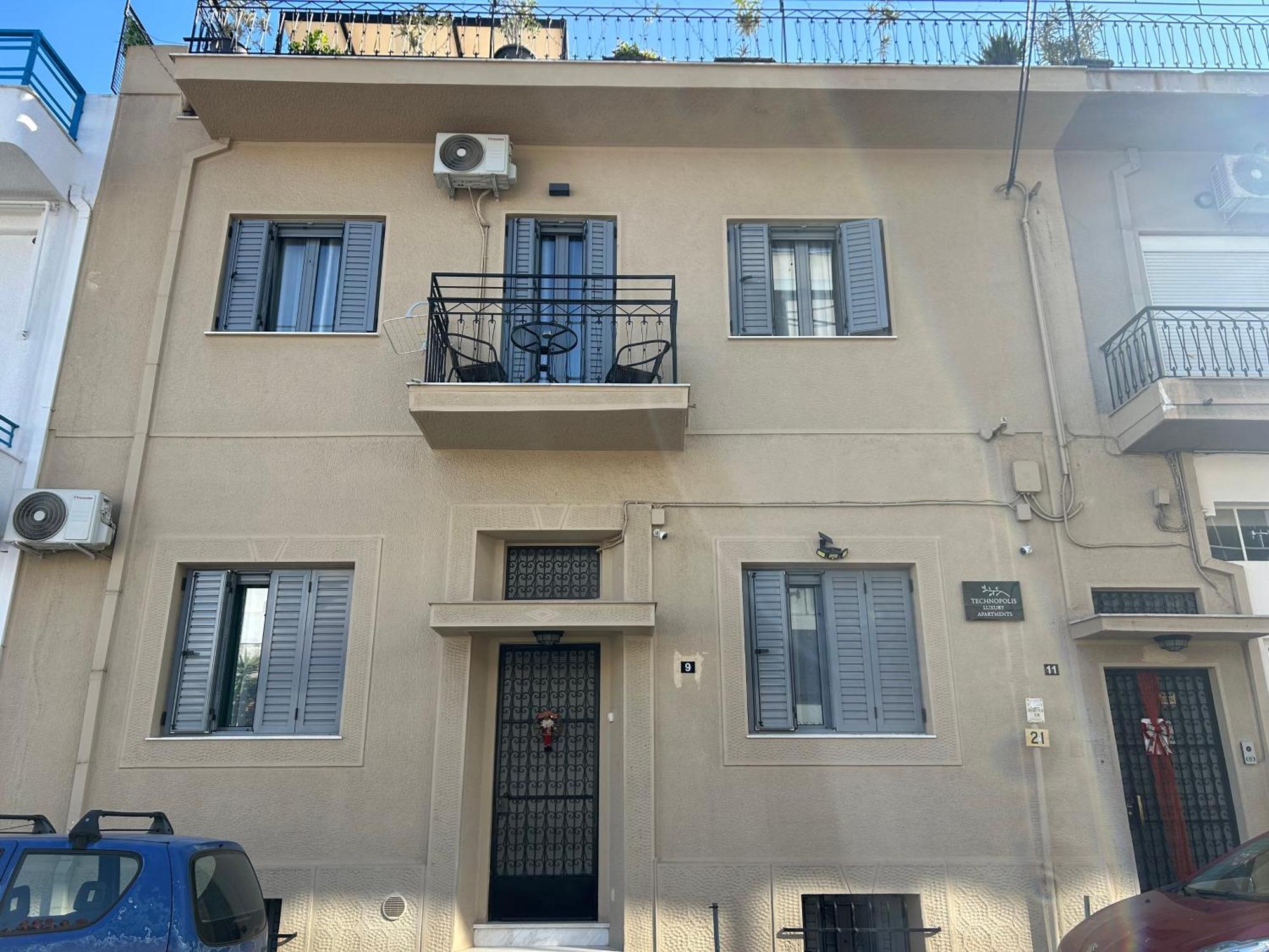 Technopolis Luxury Apartments Atenas Exterior foto